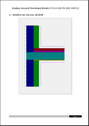 CYPECAD MEP. Analyse numérique des ponts thermiques linéaires